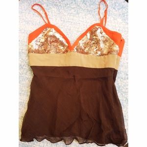 Silk Tank Top by BCBGMAXAZRIA