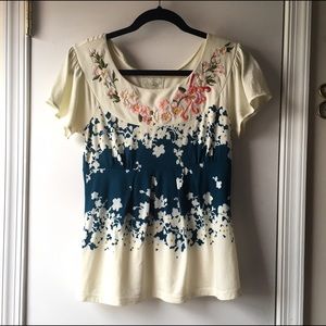 Anthropologie Deletta Top -S