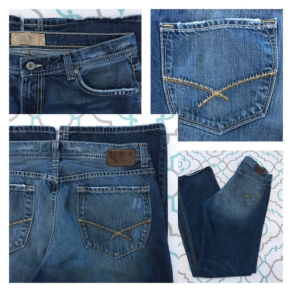 BKE Other - 💙👖Awesome BKE Tyler Jeans👖💙34x36 Dark Blue GUC