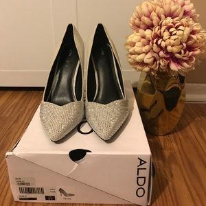 Star Studded Night Silver Pump