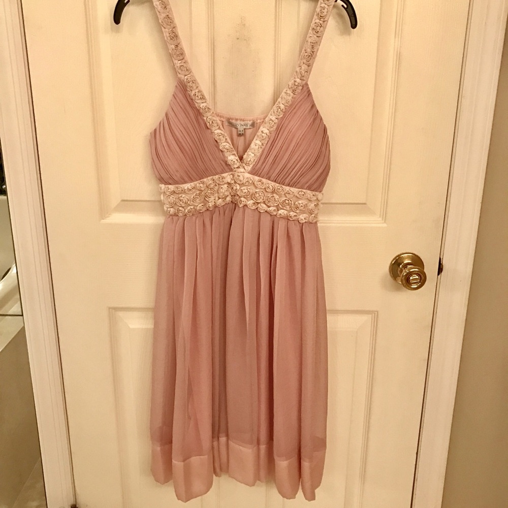 🚨REDUCED! Vintage Lucy Paris light pink dress