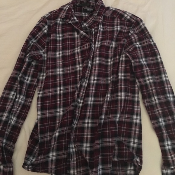 Forever 21 Other - Men's Flannel Button Down T-Shirt
