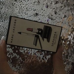 Marc Jacobs mini lipstick and eyeliner