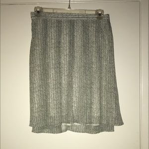 Old Navy patterned, sheer skirt with lining 4x