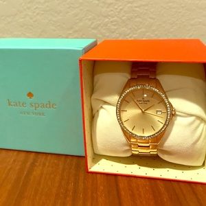 Kate Spade Gold with Rhinestones Women's Watch