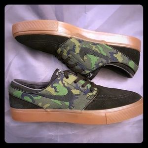 Nike SB Zoom Stefan Janoski Black & Camo Sz.11