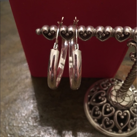 Silver earrings - Picture 2 of 2