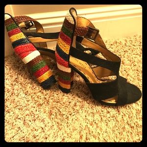 Never worn 9west sandals