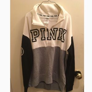 PINK Victoria's Secret quarter zip