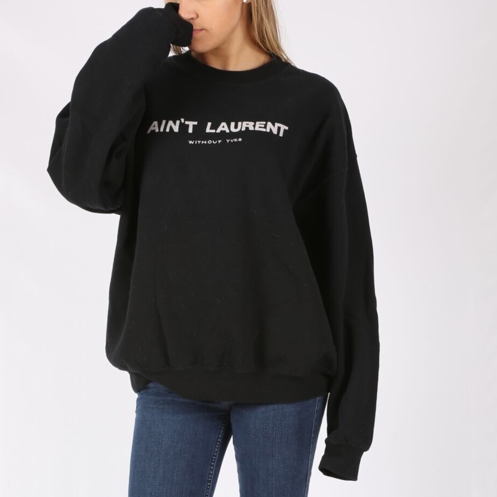 Crew neck sweatshirt