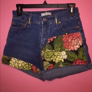 Levi High Waisted Shorts