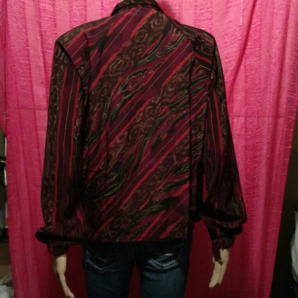 VINTAGE Silky Teddi Windbreaker Jacket - Picture 4 of 10