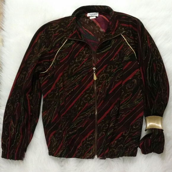 VINTAGE Silky Teddi Windbreaker Jacket - Picture 6 of 10