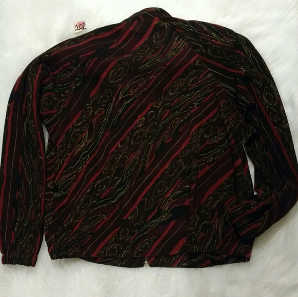 VINTAGE Silky Teddi Windbreaker Jacket - Picture 7 of 10