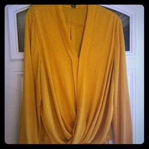 Atmosphere V Neck Flowy Blouse