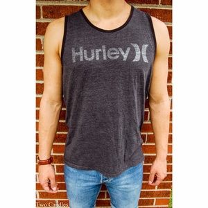 Grey Hurley tank top