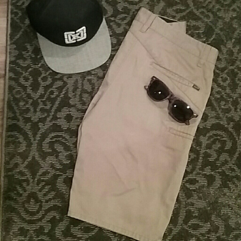 Tan Volcom shorts