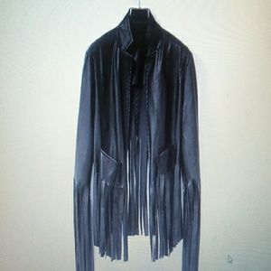 Motorcycle Biker Vegan  leather Jacket