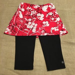 Athleta 2 in 1 Capri