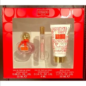Coach Poppy Perfume Set