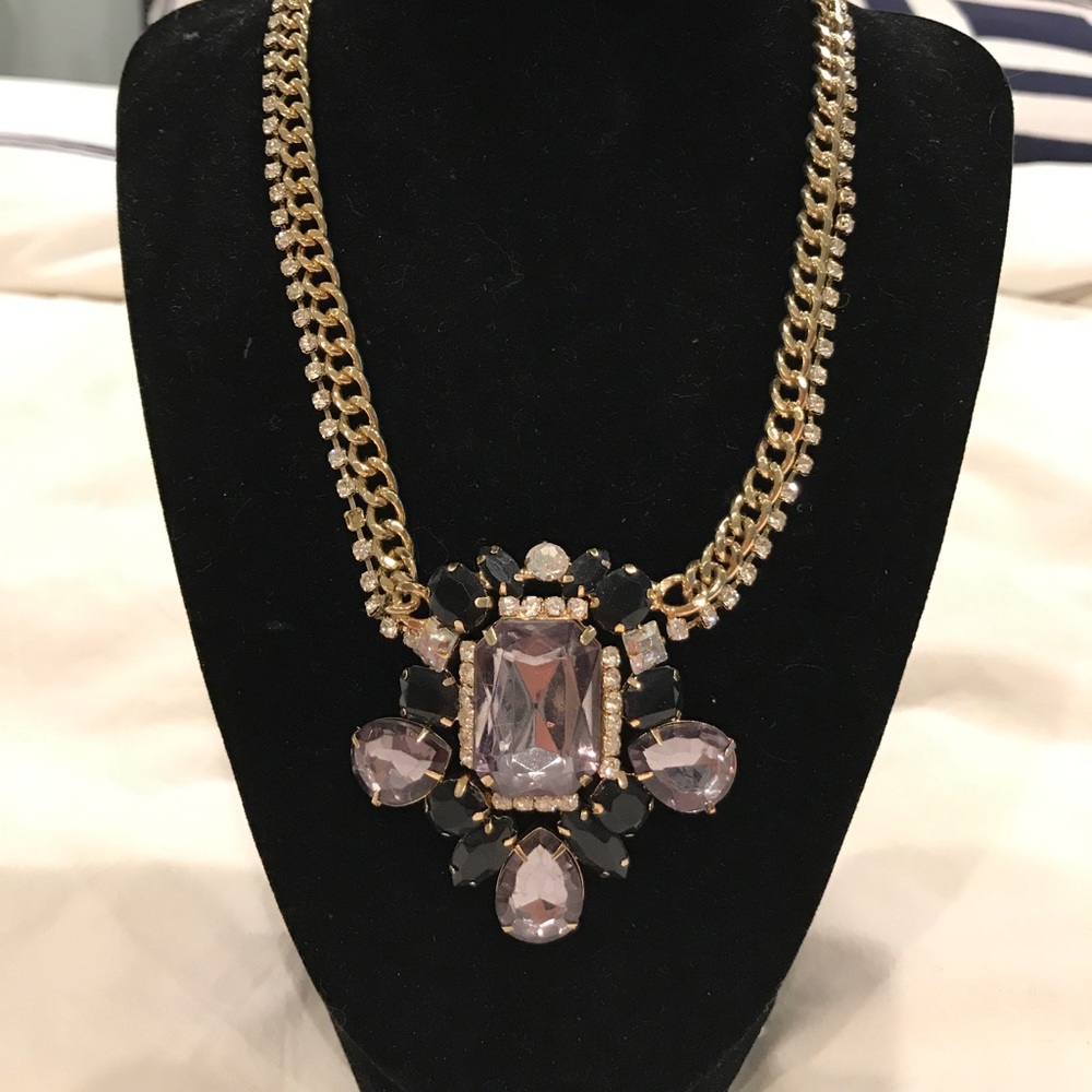 Bold statement necklace.