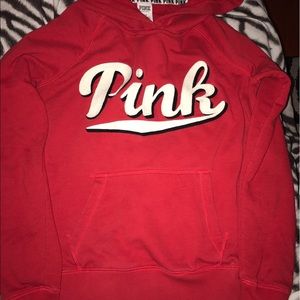 Pink hoodie