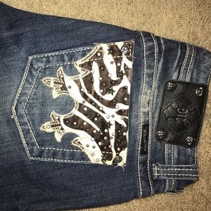 Miss Me jeans. Bootcut. Size 28
