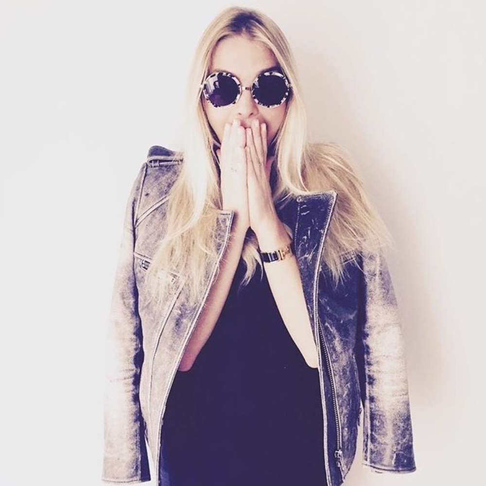 Krewe Louisa sunglasses in Interstellar 24K