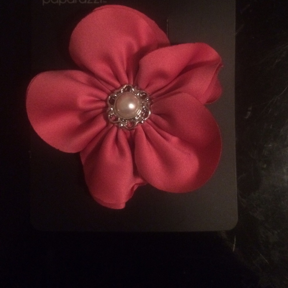 (4 for $20) brand new pink flower for hair