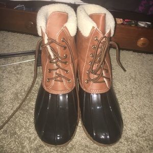 Knock Off Duck Boots. Brand New Never Worn