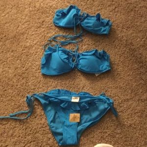 Hollister Bathing Suit Turquoise