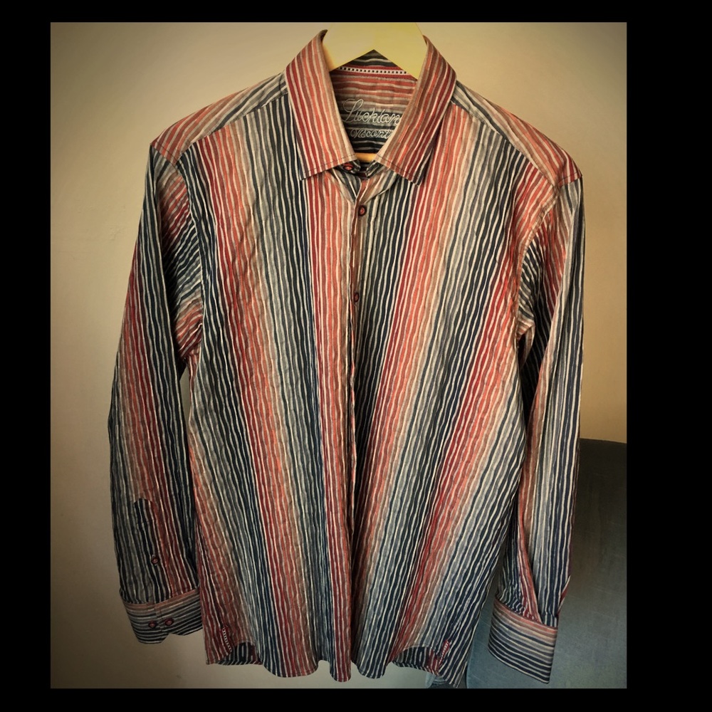 Luchiano Visconti button up shirt *like new*