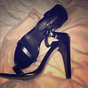 Black heels