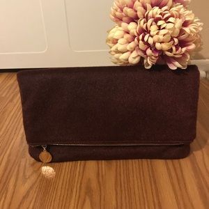 Oxblood Clutch