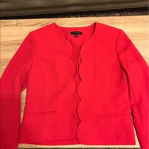 Pink Scalloped Edge • Blazer