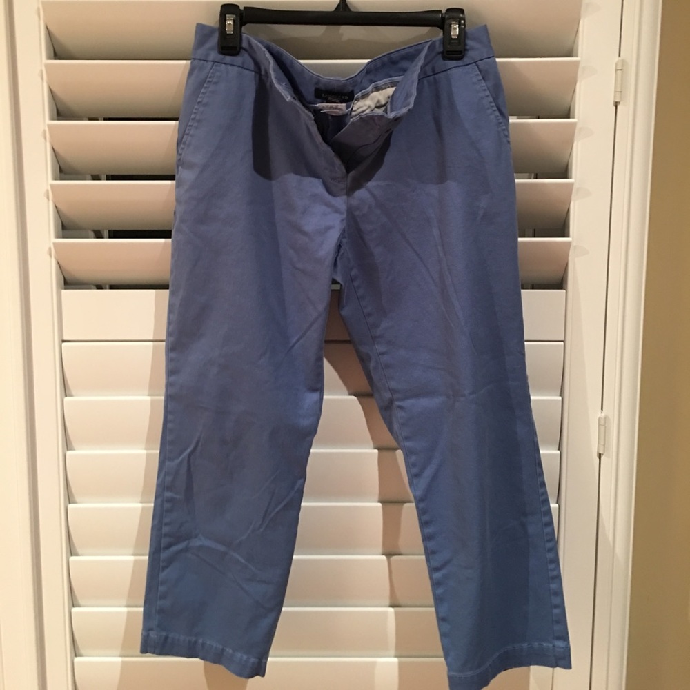 Lands End cropped chinos