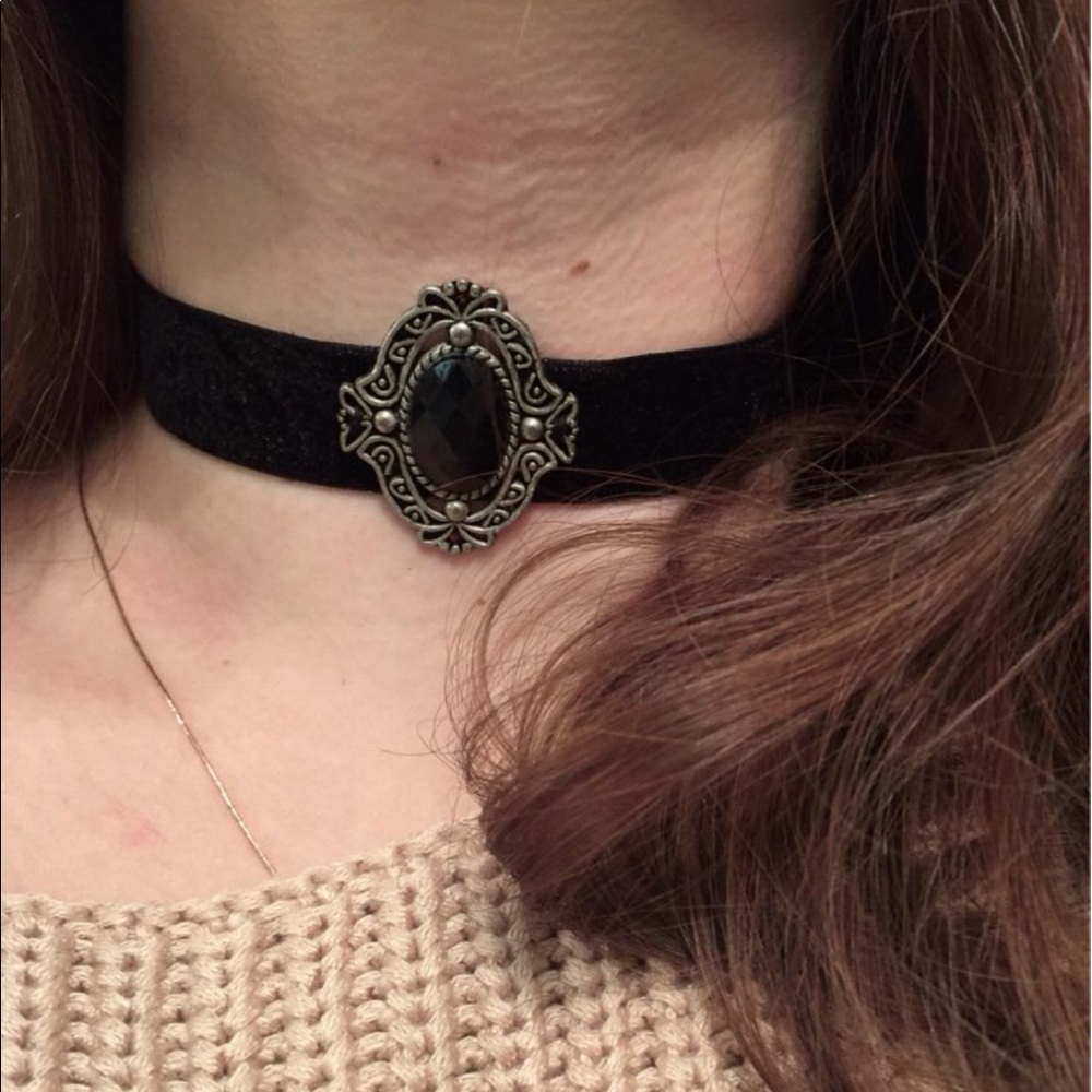 vintage Retro statement Short Steampunk choker.