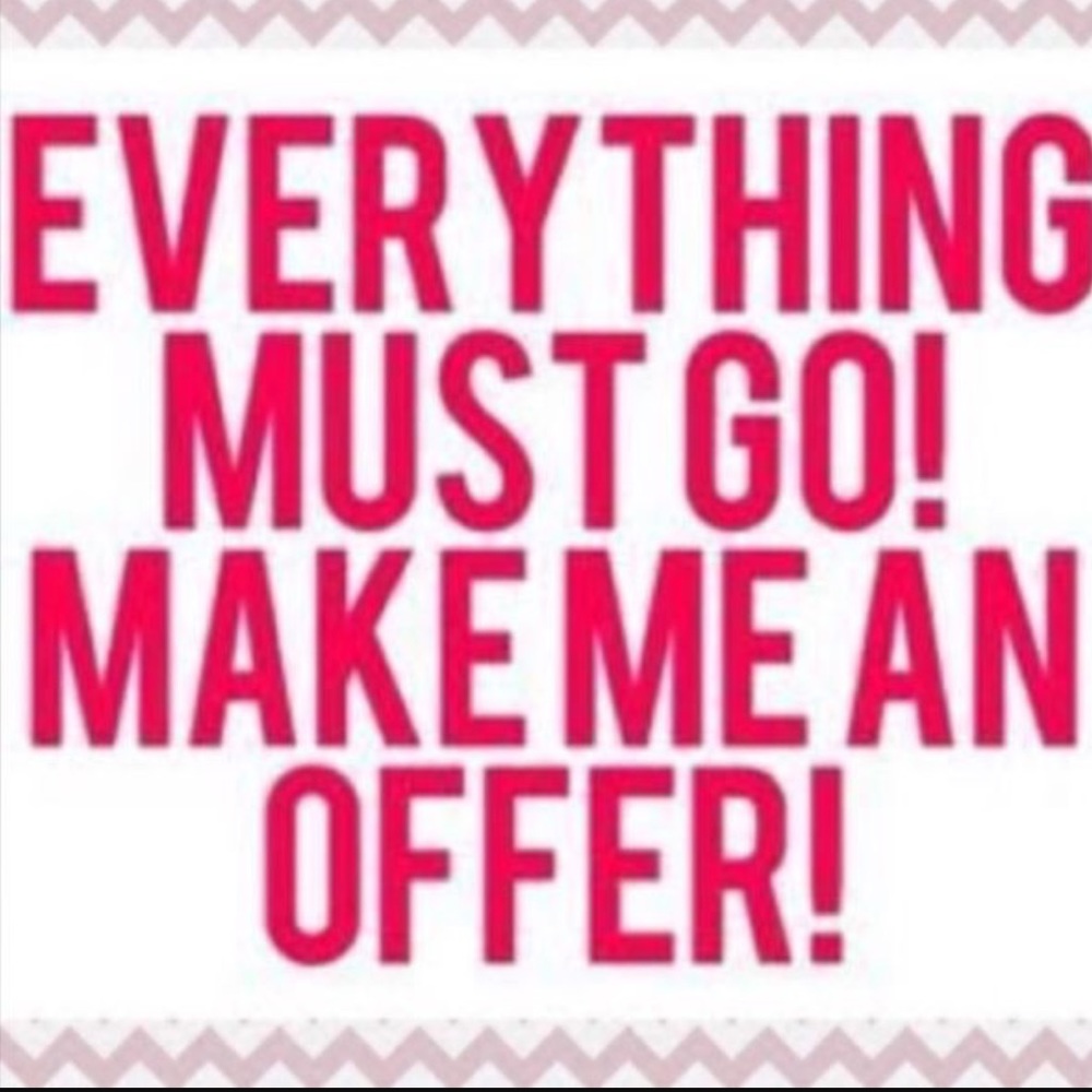 I TAKE ALL REASONABLE OFFERS ❤