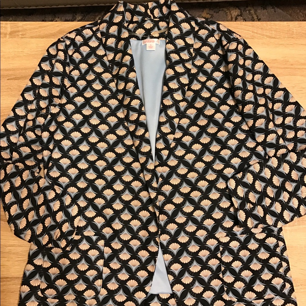 Patterned Blazer