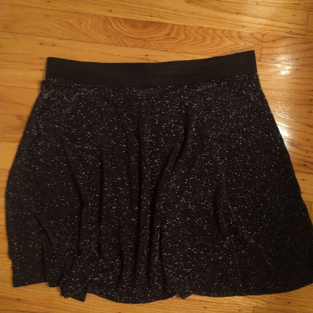 H&M Sparkly Skater Skirt