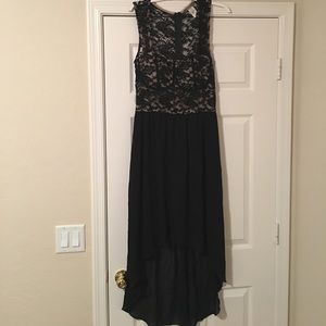 High low lace dress