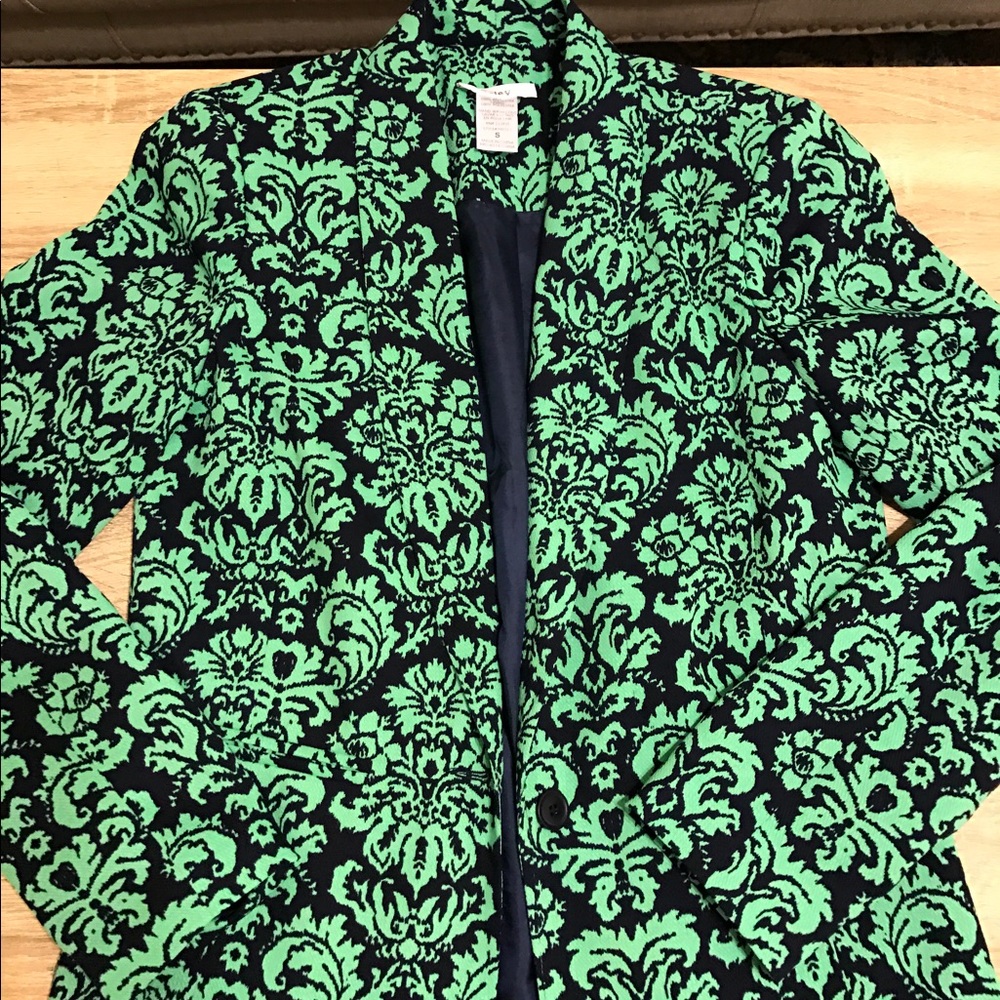 Patterned Blazer