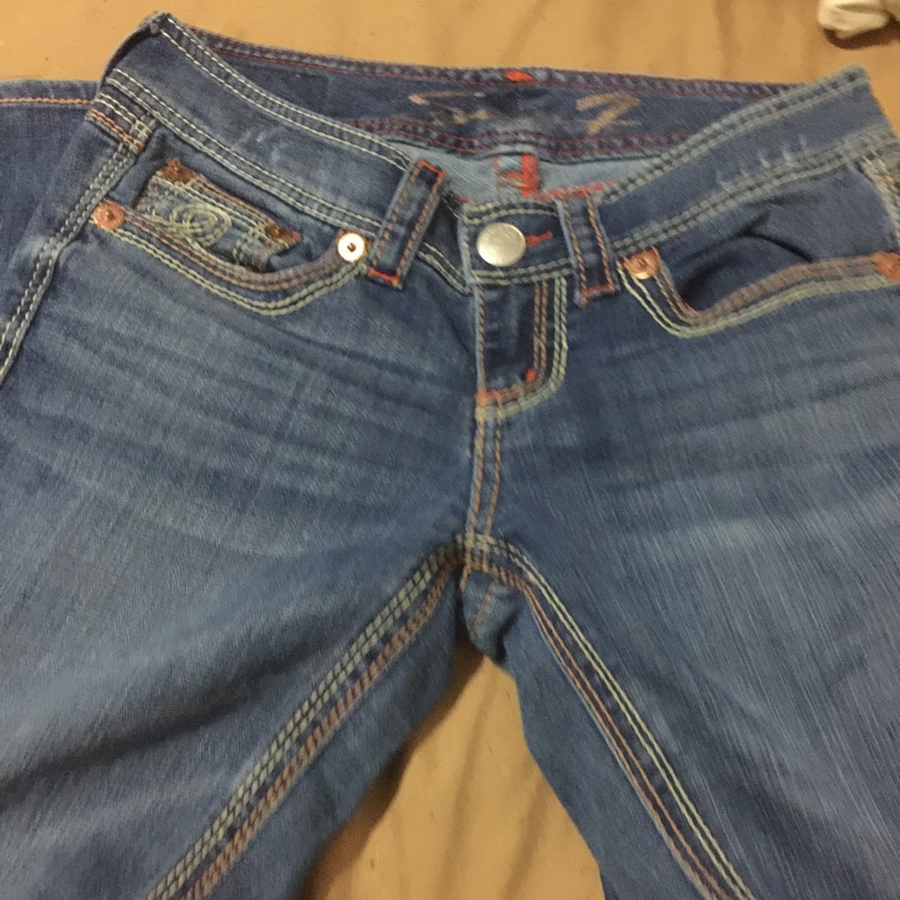 7 for all mankind jeans size 4!