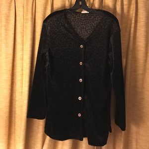 Leopard Printed Cardigan