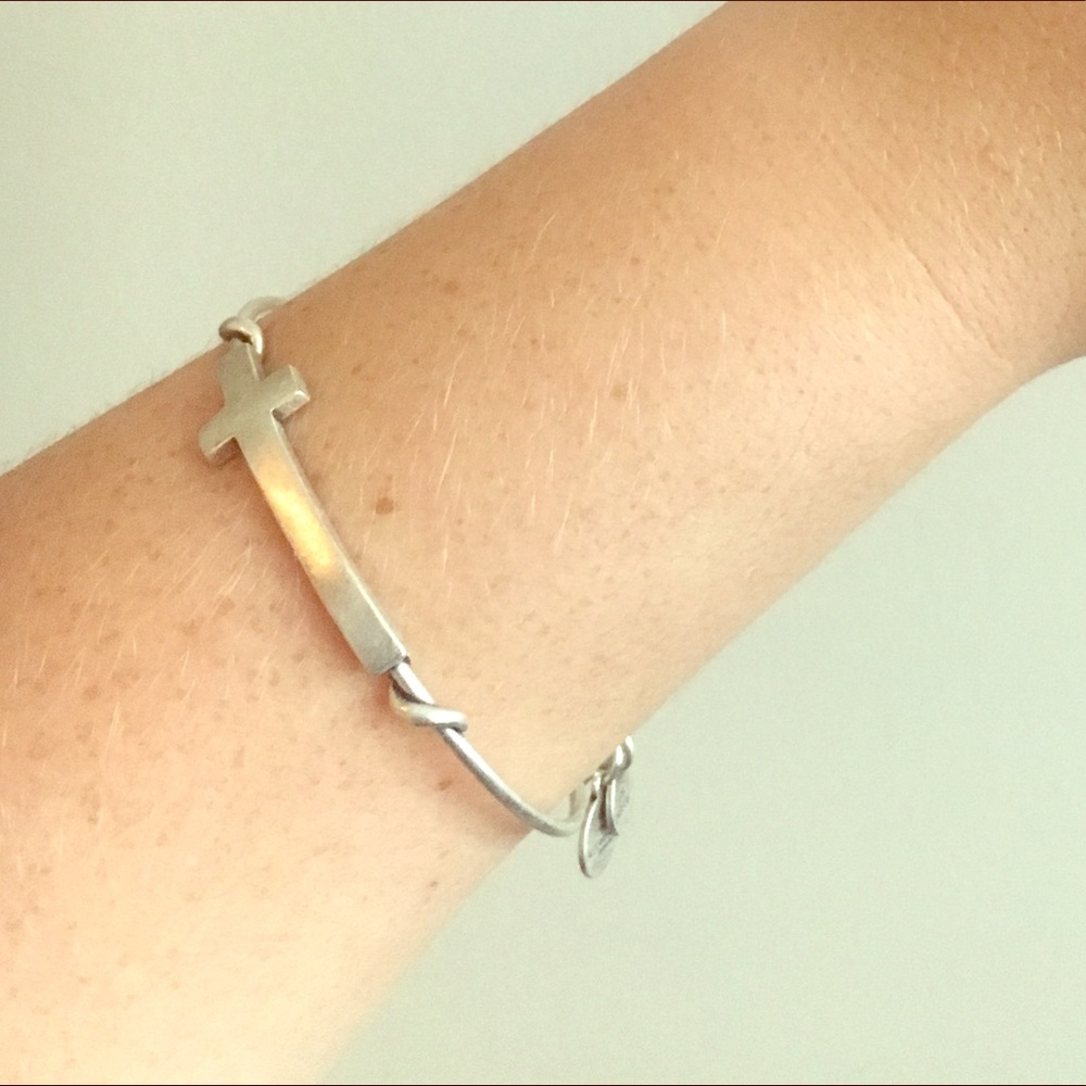 Alex & Ani Cross Bracelet