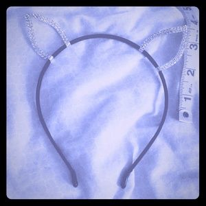 🐺🦊🐱Rhinestone Cat/Fox Ears Headband