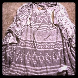 Over the shirt flowy tank styled