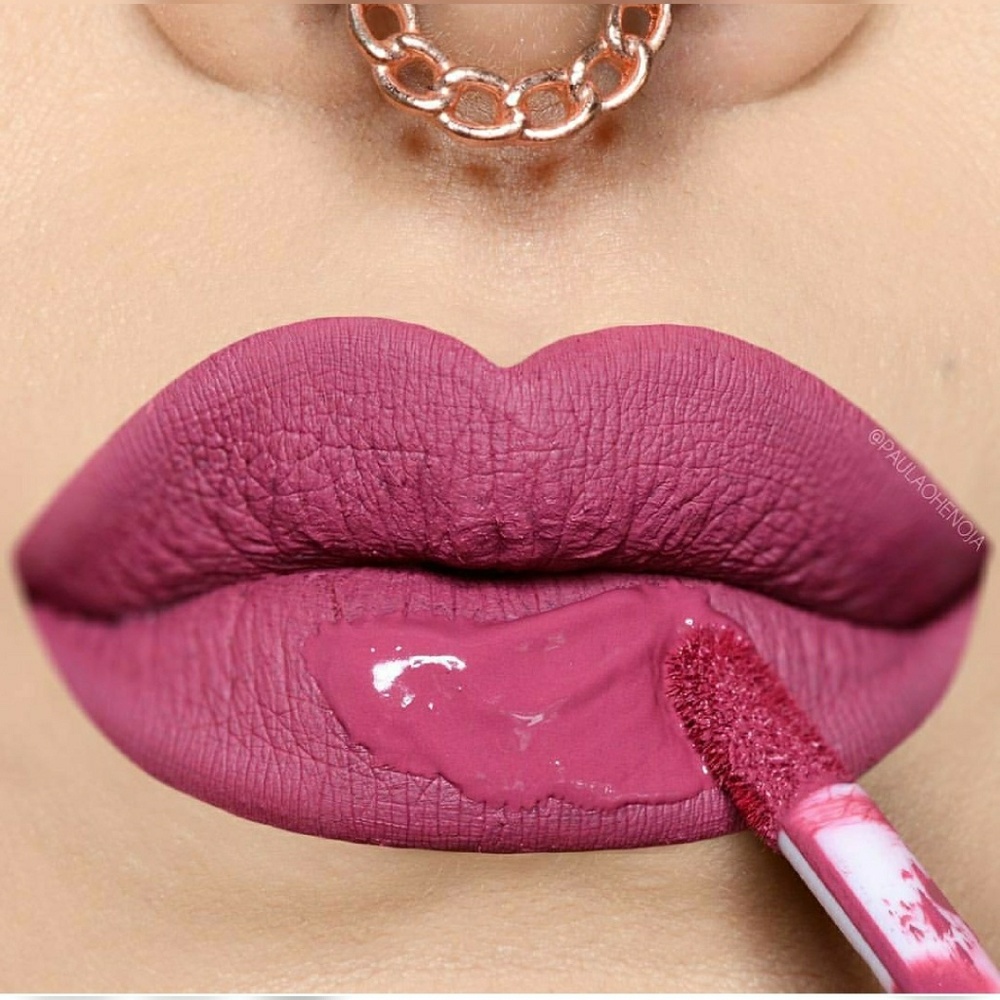 Azalea pink long lasting matte lipgloss