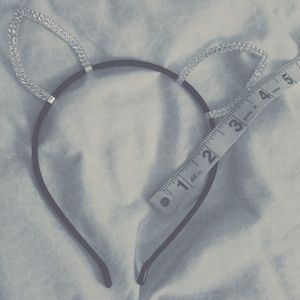 🐺🦊🐱Rhinestone Cat/Fox Ears Headband