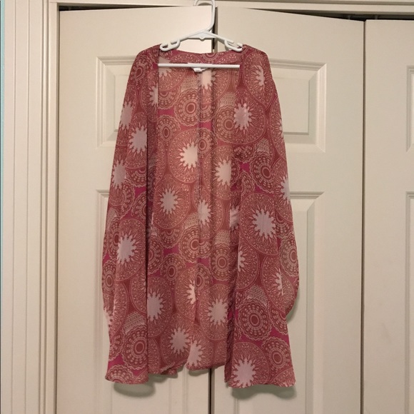 Sun and Shadow Kimono - Picture 1 of 4